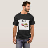 釣りニジマス。 Tシャツ (正面フル)