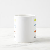 釣りバカパパの釣りエサ コーヒーマグカップ (中央)
