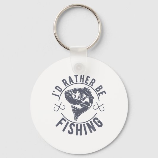 釣りバカ釣り好きな人への面白いギフト キーホルダー (正面)