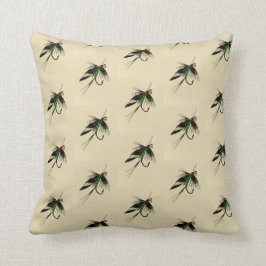 釣りマス釣り釣りフライ水色投げ クッション