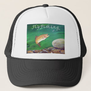 釣りマス・サーモン/ニジマス・ギフト キャップ