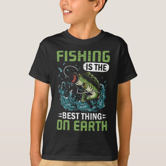 釣りマメクオート Tシャツ (正面)