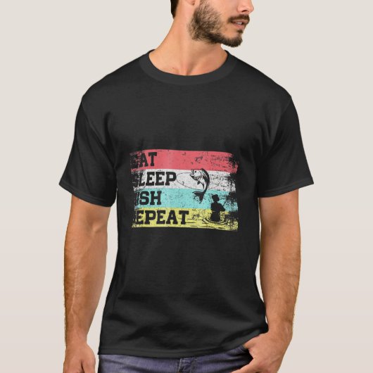 釣り三昧 Tシャツ (正面)