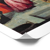 釣り与え人のヴェネツィアの土偶へのリングや輪 ポスター (角)