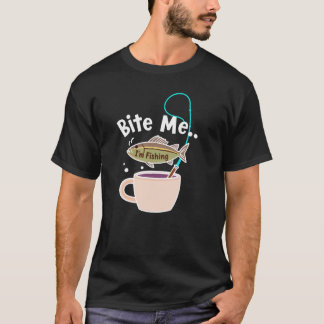 釣り中につき噛みます  Tシャツ