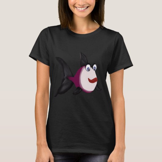 釣り中毒です Tシャツ (正面)