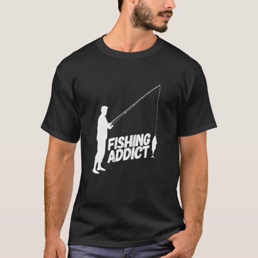 釣り中毒 Tシャツ (正面)