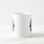 釣り人として生まれついて コーヒーマグカップ (中央)