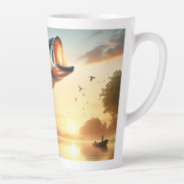 釣り人と漁師に最適な贈り物 カフェラテマグ