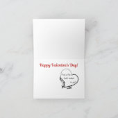 釣り人のためのバレンタインカード シーズンカード (内部)