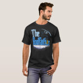 釣り人のためのロッドファーザー 釣り Tシャツ (正面フル)
