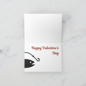 釣り人のバレンタインカード シーズンカード (内部)