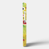 釣り人のブラウン・トラウトの皮のはえの魚釣り Case-Mate iPhoneケース (裏面 / 左)