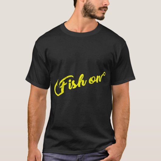 釣り人のプレゼント Tシャツ (正面)