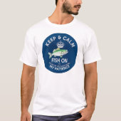 釣り人の忍耐 Tシャツ (正面)