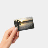 釣り人の朝 バッジ (手持ち)