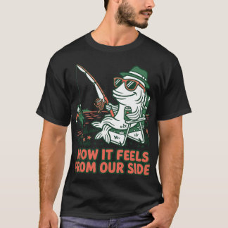 釣り人の逆襲 面白い魚 Tシャツ