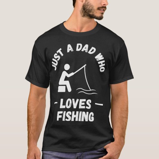 釣り人の進化ギフト Tシャツ (正面)
