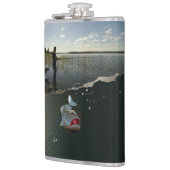 釣り人は​​​​​楽に進む。ハッピー魚釣り フラスク (左)