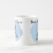 釣り人大魚をキャッチ最高のパパEver Mug コーヒーマグカップ (中央)