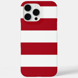釣り人美意識ストライプの赤 iPhone 16 PRO MAXケース