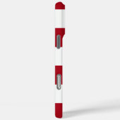 釣り人美意識ストライプの赤 Case-Mate iPhoneケース (裏面 / 右)