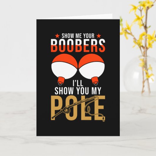 釣り人釣り人ギフト カード (黄色い花)