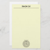 釣り人釣り用フライ釣りリール 便箋 (正面/裏面)