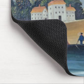 釣り人、c.1908-09 (キャンバスの油) マウスパッド (コーナー)