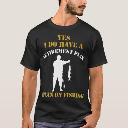釣り仲間の父 僕の釣り友達は僕をパパと呼ぶ Tシャツ (正面)
