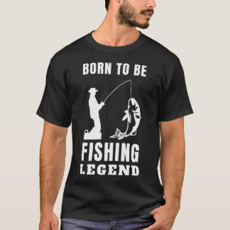 釣り伝説に生まれつく Tシャツ