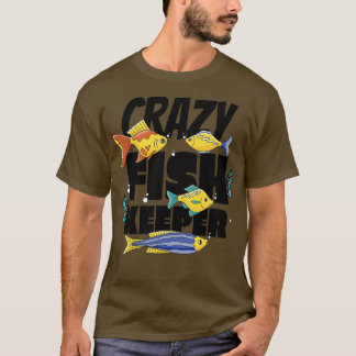 釣り係水族館飼育係の釣り係員の塩水2 Tシャツ