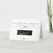 釣り合った石 カード (裏面)