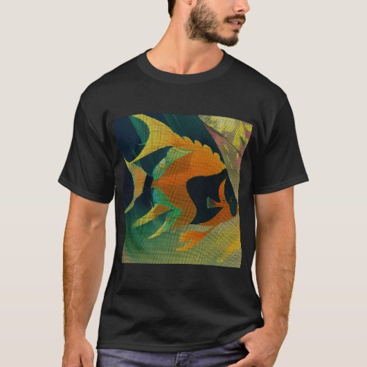 釣り名人ですから間違いない Tシャツ (正面)