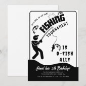 釣り大会 招待状 (正面/裏面)