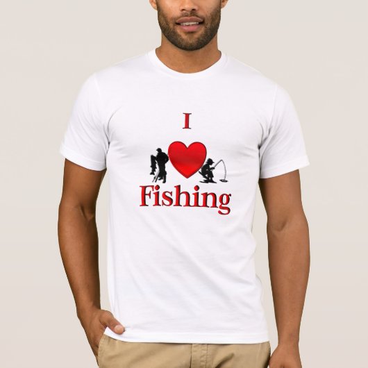釣り大好き Tシャツ (正面)