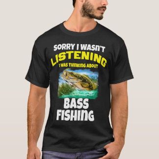 釣り好きなデザイン ごめん 聞いてなかった Tシャツ
