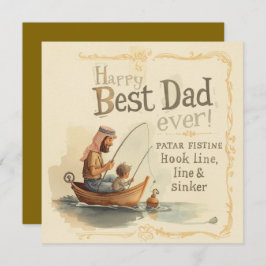 釣り好きなパパへの父の日 カード