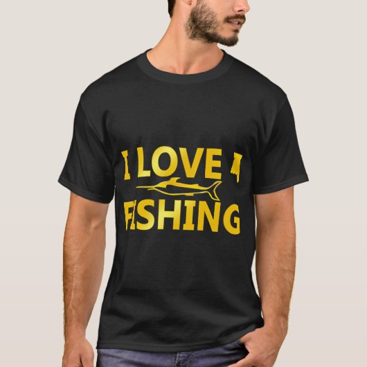 釣り好きな人 Tシャツ (正面)