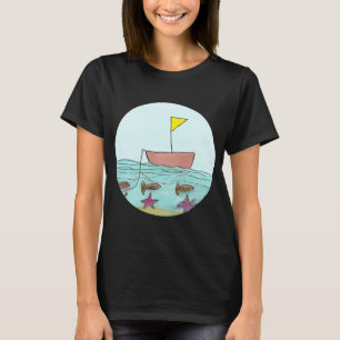 釣り好きな息子 Tシャツ