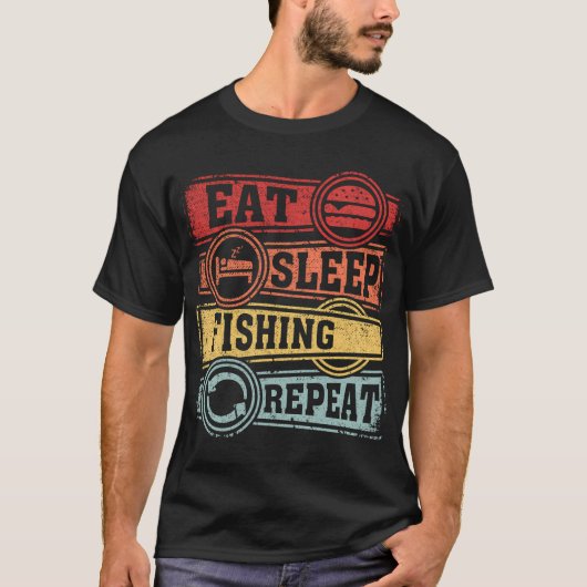 釣り好きな毎日 Tシャツ (正面)