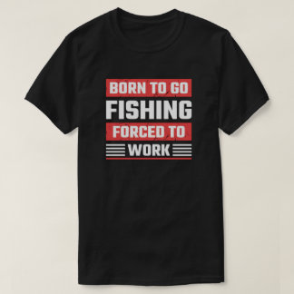 釣り好きに生まれついて Tシャツ
