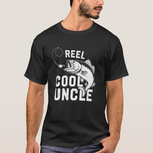 釣り好きのおじさんTシャツ メンズ フィッシャーマン 父の日 Tシャツ (正面)