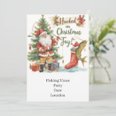 釣り好きのためのクリスマス 招待状 (スタンド正面)
