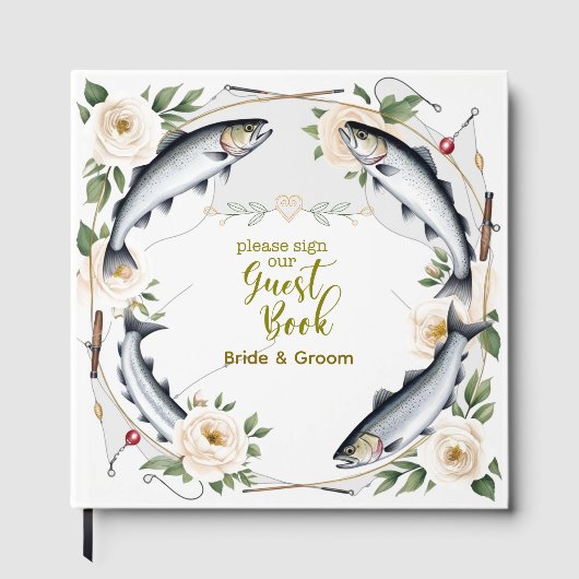 釣り好きのためのフィッシュウェディング ゲストブック (正面)
