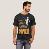 釣り好きのための楽しいアイスフィッシング Tシャツ (正面フル)