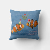 釣り好きのクリスマスピロー クッション (裏面)