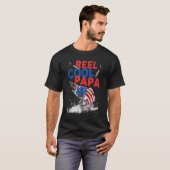 釣り好きのパパ 父の日ギフト プレゼント Tシャツ (正面フル)