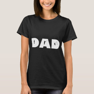 釣り好きのパパ Tシャツ