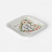 釣り好きの人たちよ、結婚式に【フック】しちゃってるじゃないか! ペーパープレート (傾斜あり)